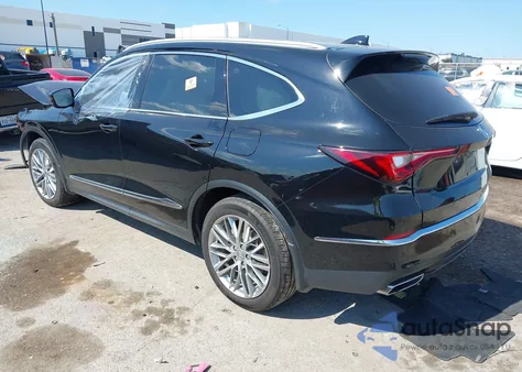 2022 Acura Mdx Advance Package z USA, uszkodzony, nr VIN 5J8YE1H85NL041011
